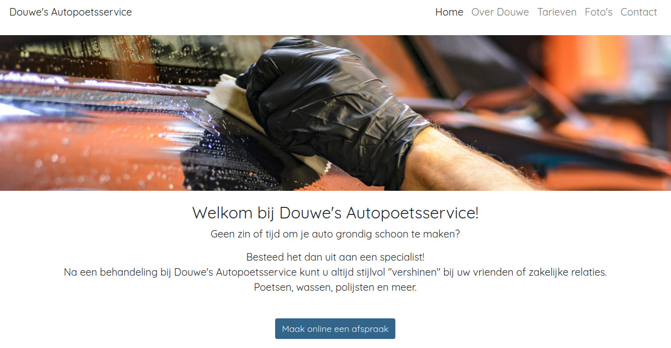 Douwe's autopoetsservice