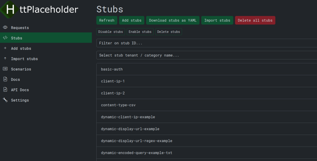 HttPlaceholder interface